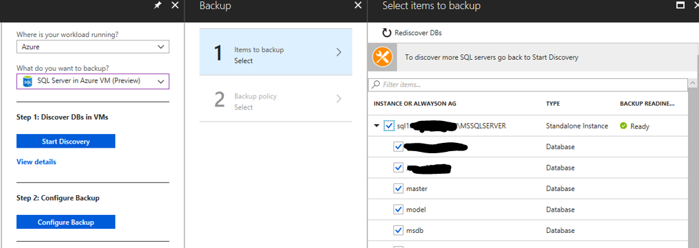 SQL Backup with Azure Recovery Services - Cloud Pond